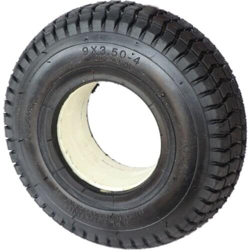 Motorcycle solid foam filled tire 9x3.50-4 For Electric Tricycle Rear Tire Electric Scooter