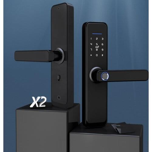 Tuya APP WiFi Smart Home Lock Door Fingerprint Lock,Fechadura Digital Lock Security home hotel Electronic Password ,RFID Card