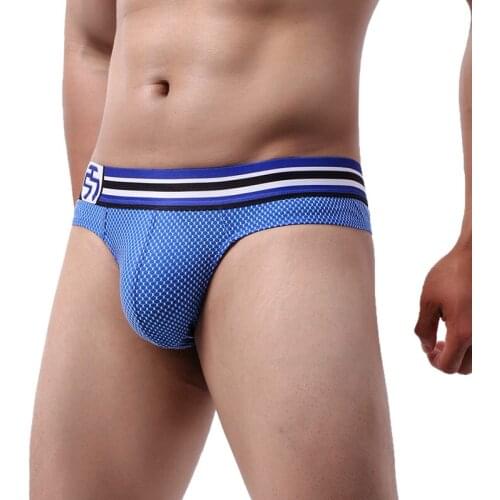 Mens Briefs Sexy Bugle Pouch Cotton Underwear Calzoncillos Hombre Slip Homme Gay Panties Ropa Interior Swimwear Bikini Cuecas