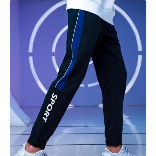2021 Spring Mens Joggers Casual Pants Fitness Men Sportswear Tracksuit Sweatpants Trousers