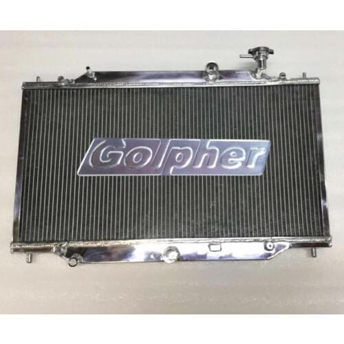 Golpher High Quality Aluminum Polished Radiator For STEPWAGON SPADA RK5 2015