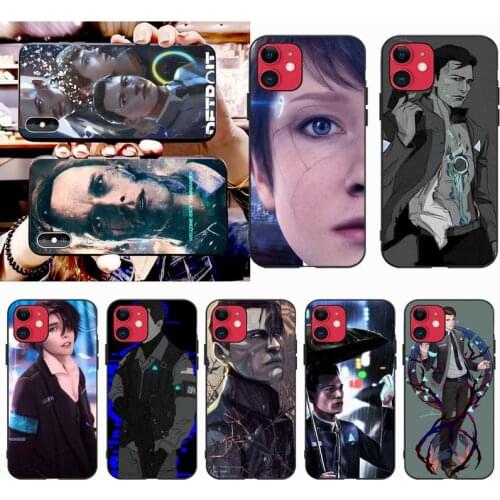 YJZFDYRM Detroit Become Human DBH Customer High Quality Phone Case for iPhone 11 pro XS MAX 8 7 6 6S Plus X 5S SE 2020 XR case