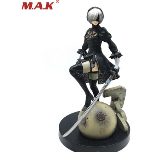 12CM PS4 Game NieR Automata YoRHa No. 2 Type B 2B Cartoon Anime Action Figure Model Doll Gifts Toys For Children