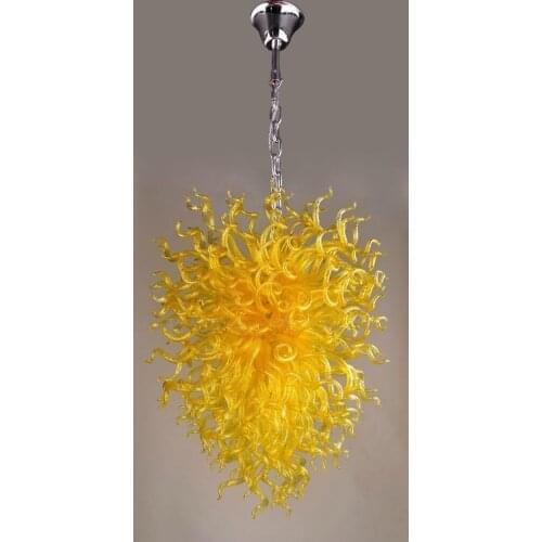 2020 High Quality Modern Chandelier Murano Design Style Chain Hanging Lamp for Cafe Office House Decor