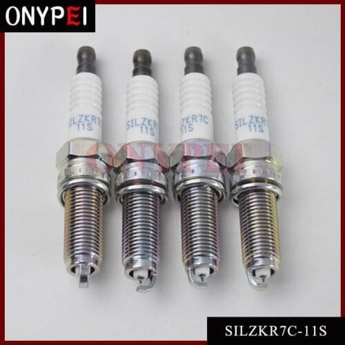 4-6PCS 12290-R1A-H01 SILZKR7C11S 92932 Iridium Spark Plug For HONDA CRIDER JAEE ODYSSEY ACCORD CIVIC SILZKR7C 11S SILZKR7C-11S