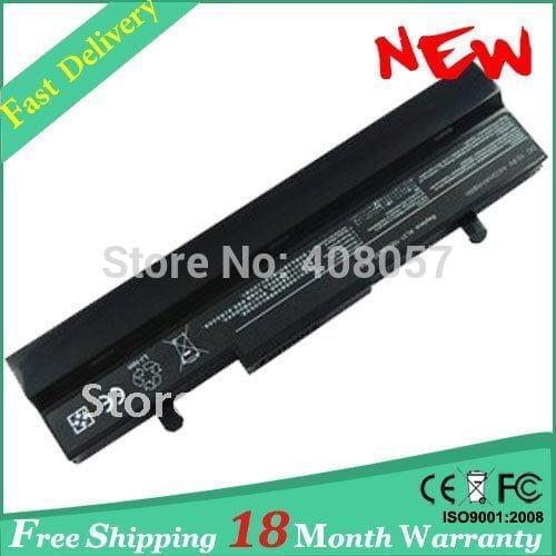 6CELL Laptop battery for ASUS Eee PC 1001 1005 1005H 1005HA 1101HA 1005PX AL31-1005 AL32-1005 ML32-1005 PL32-1005, Free Shiping