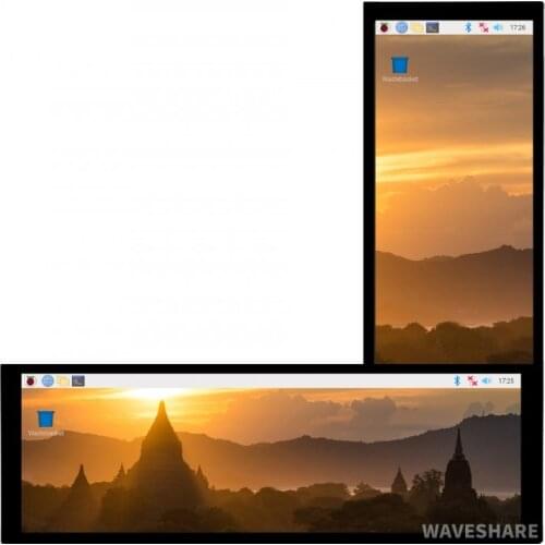 7.9inch Capacitive Touch Screen LCD,400*1280,HDMI-compatible, IPS,Supports Raspberry Pi/Jetson Nano/PC Windows 10/8.1/8/7