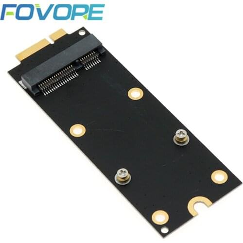 MSATA Apple 2012 Adapter 7 + 17pin mSATA to Apple Macbook 2012 Retina SSD Adapter support A1425 A1398 MC975 ME662 ME664 ME665