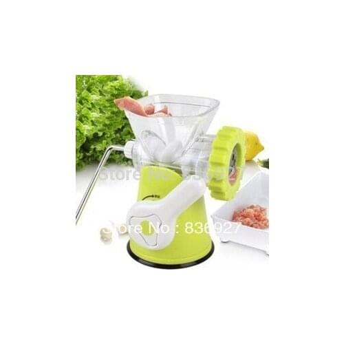 Household mini manual meat grinder
