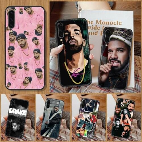 Rapper Aubrey Drake Graham Phone Case For Samsung Galaxy A 10 12 20E 21S 30 32 40 50 51 52 70 71 72 5 6 7 2016 2018 black luxury