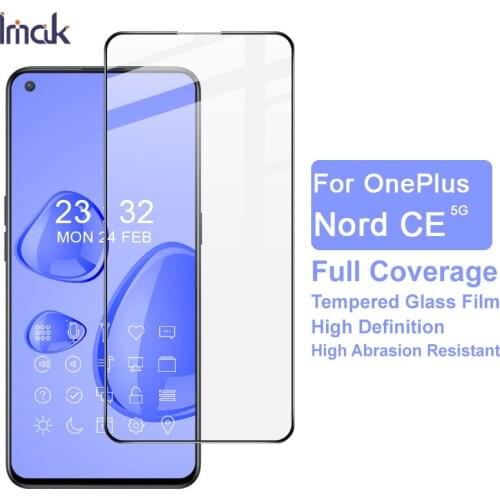 For Oneplus Nord CE 5G Glass Film Imak Pro+ Full Cover Tempered Glass Screen Protector For One Plus Nord CE 5g Screen Guard