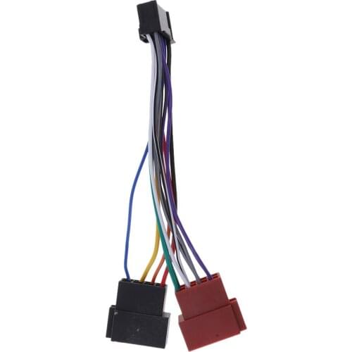 For Pioneer 16Pin ISO Wiring Loom Power Adaptor Wire Radio Connector