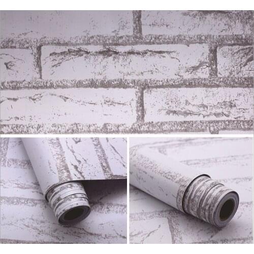 Home decoration self adhesive wall sticker vinyl waterproof brick walls paper