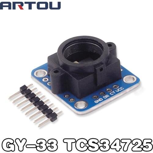 GY-33 TCS34725 Color Sensor Identify Recognition Sensor Module Replace TCS230 TCS3200 Diy Electronic