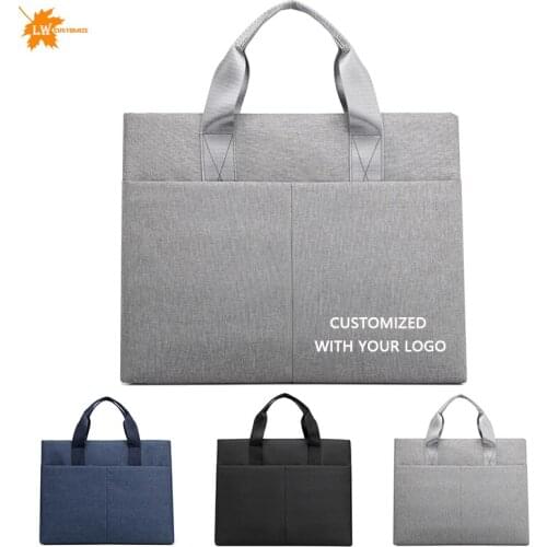 Customize Waterproof Laptop Bag Cover Macbook Air Pro 15-inch , Mens Womens Handbags,Computer Briefcases Print Your Logo Name