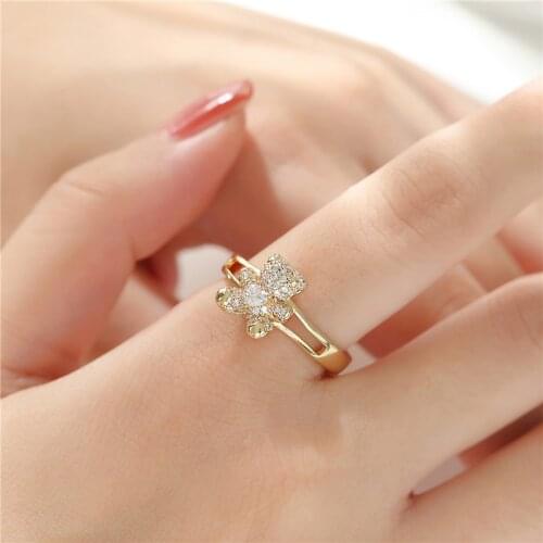 NEWBUY Women's Gold Rings