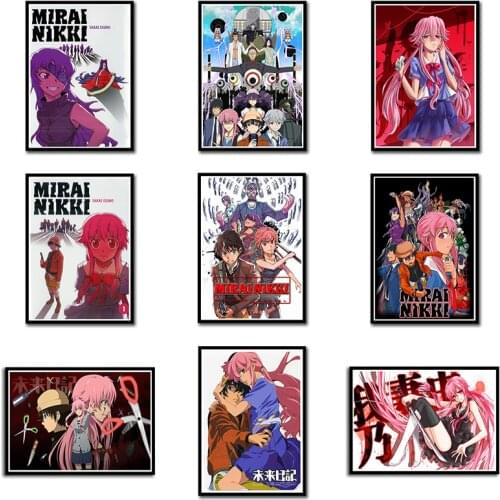 High definition printing Home Decor Japanese Wall poster Future Diary 42*30cm