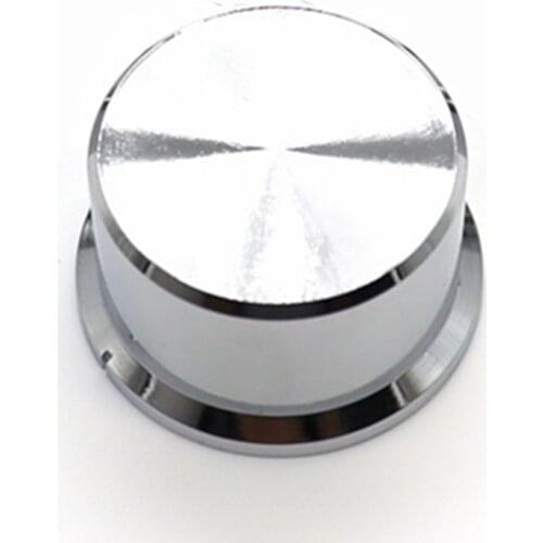 2 Pieces Plastic Flower Shaft Knob Diameter 34.5mm Height 19.5mm Potentiometer Encoder Knob Gear Shaped Inner Hole 6mm