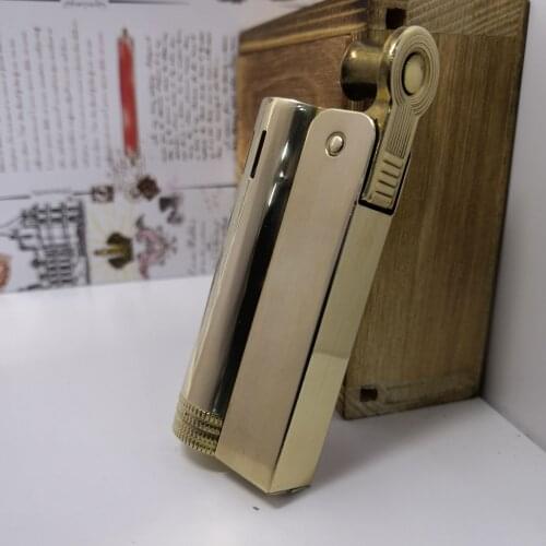 IMCO Metal fan Proof Brass Retro Lighter Gifts