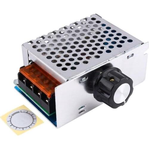 220V ac voltage regulator motor speed control PWM controller SCR 4000W dimmers rectifier