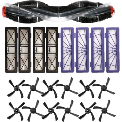 Replacement Roller Main Brush HEPA Filter Side Brushes for Neato Botvac D70 D75 D80 D70 D85 D series robot Vacuum Cleaner Parts