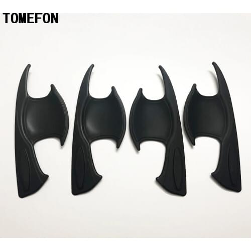 TOMEFON 2016 2017 For Toyota Hilux Revo Pickup Door Handle Insert Trims Car Exterior Styling Bowls Part