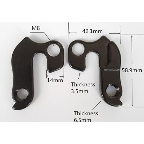 1pc bicycle Rear Derailleur Hanger road mtb cycle alloy Gear hangers Dropouts for Dartmoor Jamis Schwinn Scott cycling