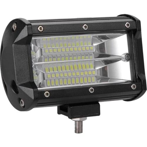 VODOOL 5 inch Tow Row LED Car Work Light Bar IP67 Waterproof 240W 6000K 9-30V Fog Lamp Driving Light For Off road Truck SUV ATV