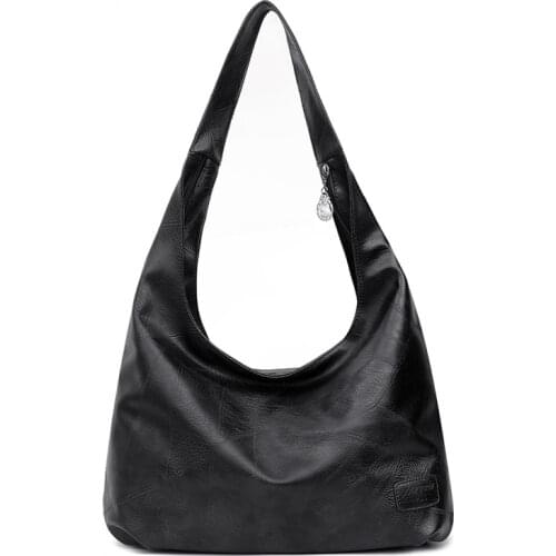 High Quality Soft Leather Shoulder Bag Women Winter New Handbag Casual Lady Totes Bag Fashion Hobo Bag Shopping Girls Handle Bag