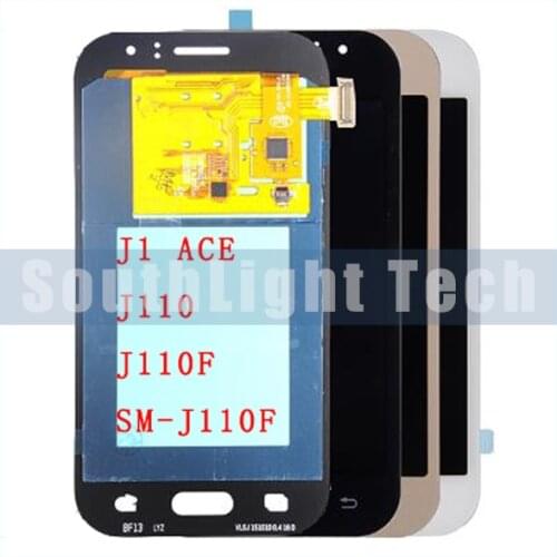 Super AMOLED LCD for Samsung Galaxy J1 ACE J110 SM-J110F J110H J110FM LCD Display Touch Screen Digitizer Assembly