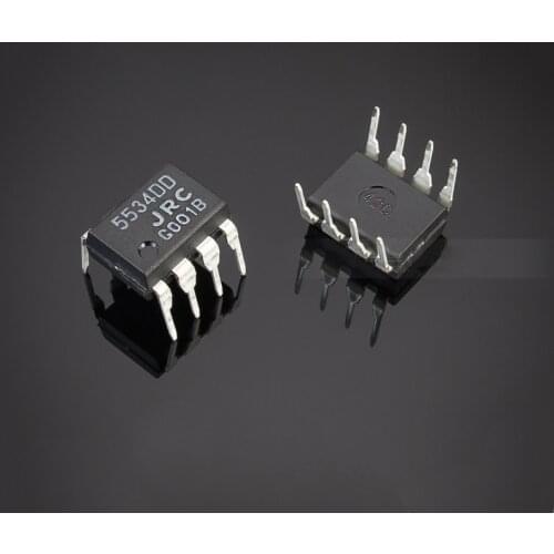 1 piece JRC5534DD NJM5534DD 5534 DIP-8 Single Op Amp New Original Audio Operational Amplifier For Pre-amp Preamplifier
