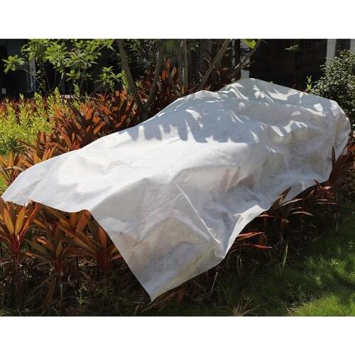 2*6m/2*10m 2 Sizes Garden Plant Care Cover Outdoor Frost Protection Blanket Durable Crop Garden Anti-bird Mesh Nonwoven Netting