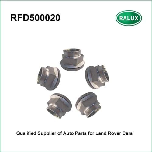 5 PCS car hex nut M24 X 1.5mm for Freelander 2 Discovery 3 Discovery 4 Range Rover Sport 2005-2009/2010-2013 nut RFD500020