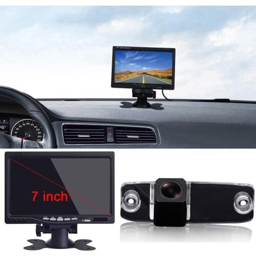 7 inch Monitor Display LCD and car camear For Hyundai Elantra Accent Tucson Verclas Terracan Sonata Car Rear Reverse back Camera