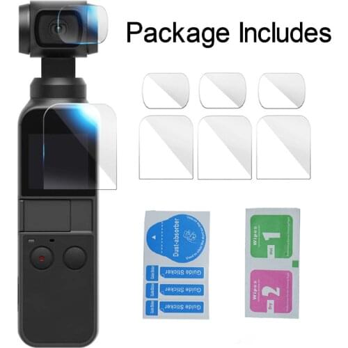 DJI Osmo Pocket Screen Protector Accessories Lens Protective Film Gimbal Cover Accesorios Filter for DJI Osmo Pocket