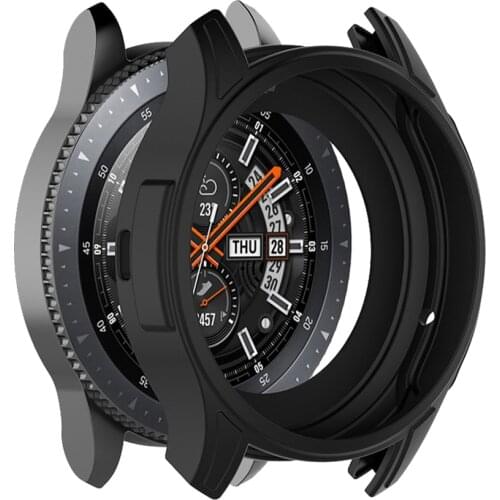 Gear S3 Frontier Case For Samsung Galaxy Watch 46mm band gear S3 Silicone Protect Cover Protective shell Watch Accessories