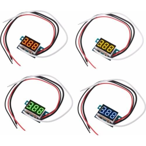 DC 4V-30V 0-10A Digital LED Ammeter Current Panel Meter 0.36in Module Reverse Protection Tester Tools