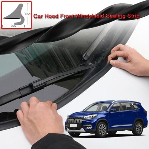 For Chery Tiggo 8 2018-2020 Car Seal Strip Windshied Spoiler Filler Protect Edge Weatherstrip Strips Sticker Auto Accessories