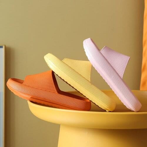 Summer Slippers Women Indoor Shoes Unisex Slides Slip On Comfortable Sandals Bathroom Home Slippers Light Flats Anti-slip Shoes