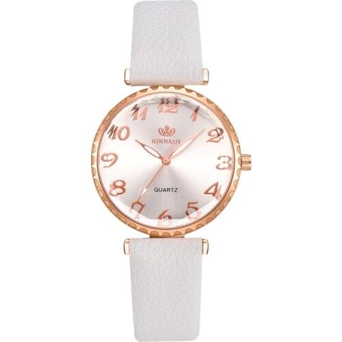 Fashion Simple Women Quartz Watch 2020 New Grid Leather Strap Female Watches Casual Ladies Wristwatches Zegarek Damski Clock