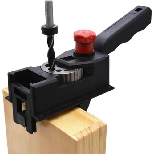 1/38Pcs Wood Dowel Pocket Hole Jig Drill Guide Locator Puncher Woodworking Tools Doweling jig Fastener Dowel