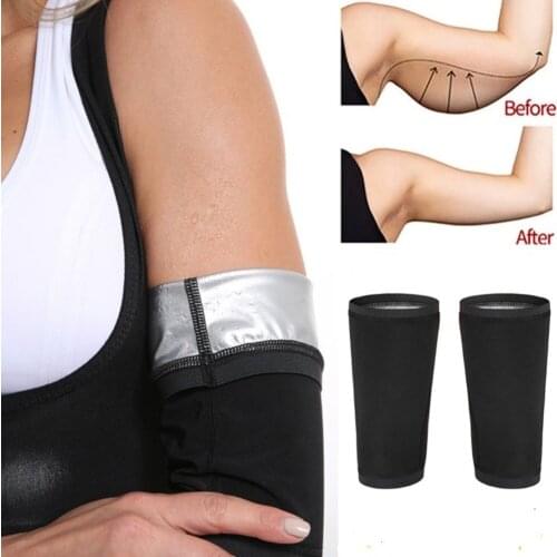 QHOE Wrist Support Ladies Body Sculpting Arm Cover Yoga Exercise Fitness Slimming Sweat Arm Belt Protector Accessories