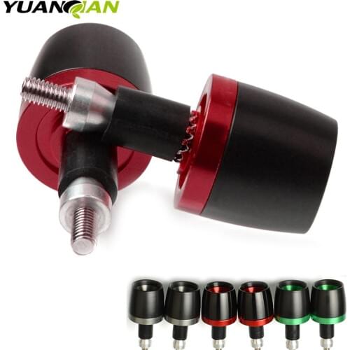 Motorcycle handlebar grips handle bar ends 7/8"22mm hand cap For SUZUKI GSXR 600/750/1000 GSXR600 GSXR750 GSXR1000 2003-2017