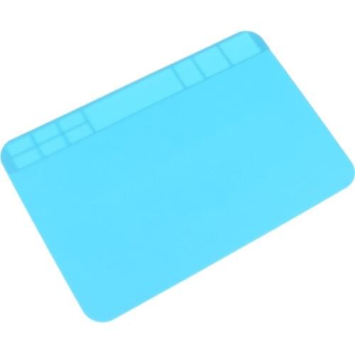Heat Insulation Working Mat Soldering Station Iron Phone Computer Repair Mat Heat-resistant BGA Insulator Platform