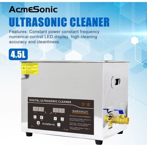 China Manufactory 40kHz 180W Popular Ultrasonic cleaner C630 6L for Printhead Epson