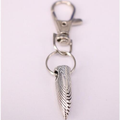 1Pcs Bullet Charms Keychain For Keys Car Key Ring Souvenir Gifts Couple Handbag Jewelry Accessories KC31