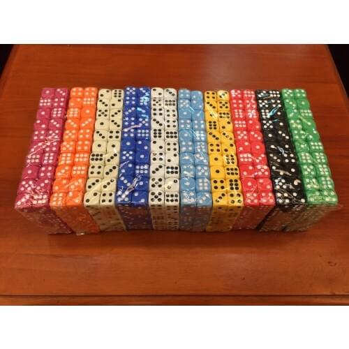 14mm*14mm color NS dice /14 toy accessories / drink collection of children toy dice