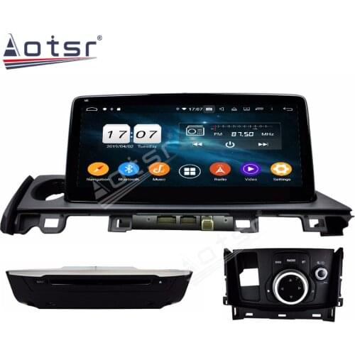 Android 9.0 PX5/PX6 Car No DVD Player GPS Navigation For Mazda 6 2017-2018 Multimedia Player Radio Recorder Stereo Head Unit