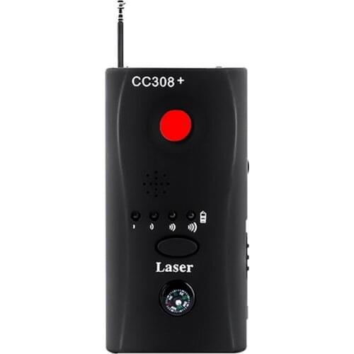 CC308 Multifunctional Wireless Camera Lens Signal Detector + Radio Wave Signal Detection Camera Full Range WiFi RF GSM Equipment