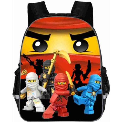 11/13/16 Inch Children School Bags ninjago Game Schoolbag for Boy Backpack Game Printing Book Bag Backpack for Teenagers